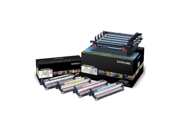 Imaging Kit LEXMARK C540X74G sort/farge 